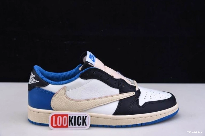 HYPE Travis Retro Jordan 1 x x Scott Fragment Design DM7866-140 Low Air 0708